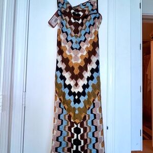 Missoni Metallic Knit Dress